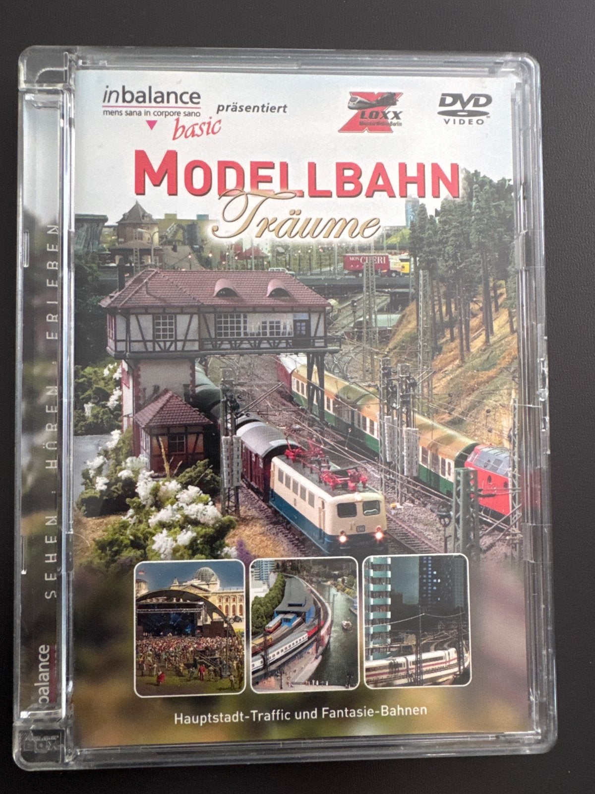Modellbahn Träume DVD - Hoofdstad-Traffic en Fantasie-Bahnen, Ophalen of Verzenden, Gebruikt, Boek, Tijdschrift of Catalogus