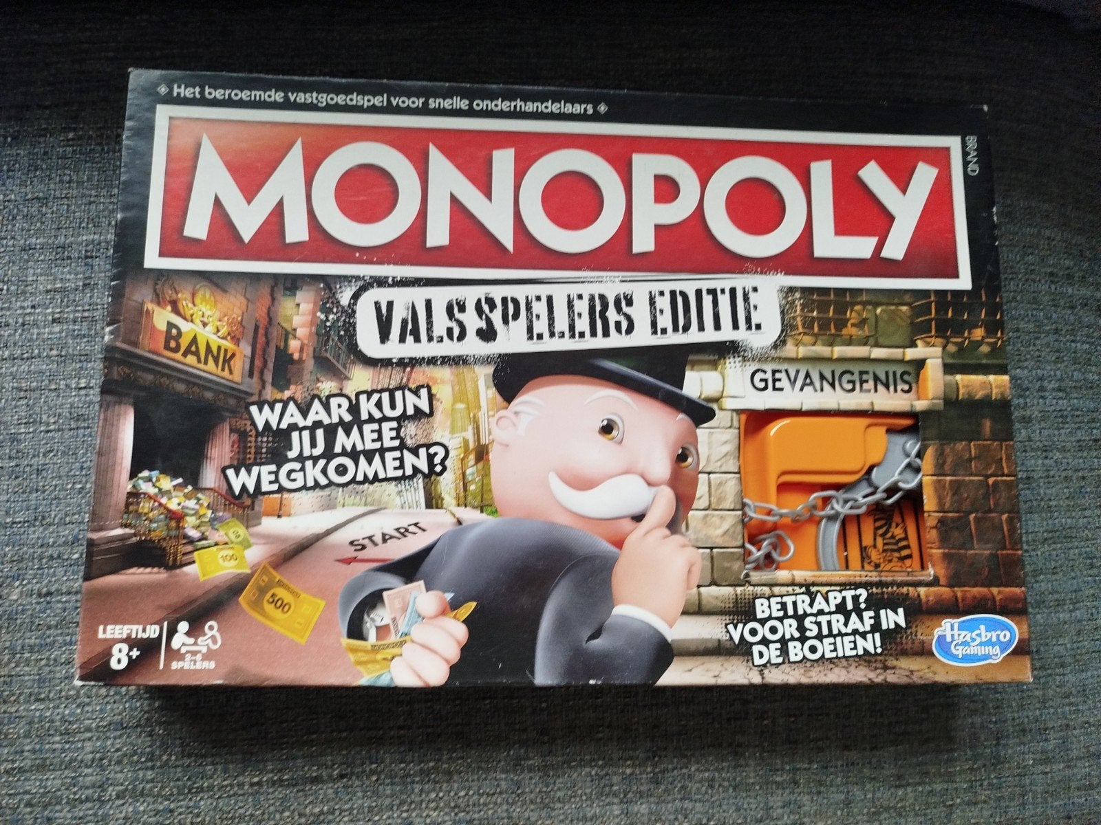 🔥 - Monopoly Valsspelers Editie - Zo goed als nieuw, Drie of vier spelers, Ophalen, Zo goed als nieuw, Hasbro Gaming