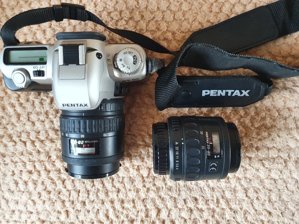Pentax MZ 50 foto camera compleet aangeboden, Ophalen of Verzenden, Zo goed als nieuw, Compact, Pentax
