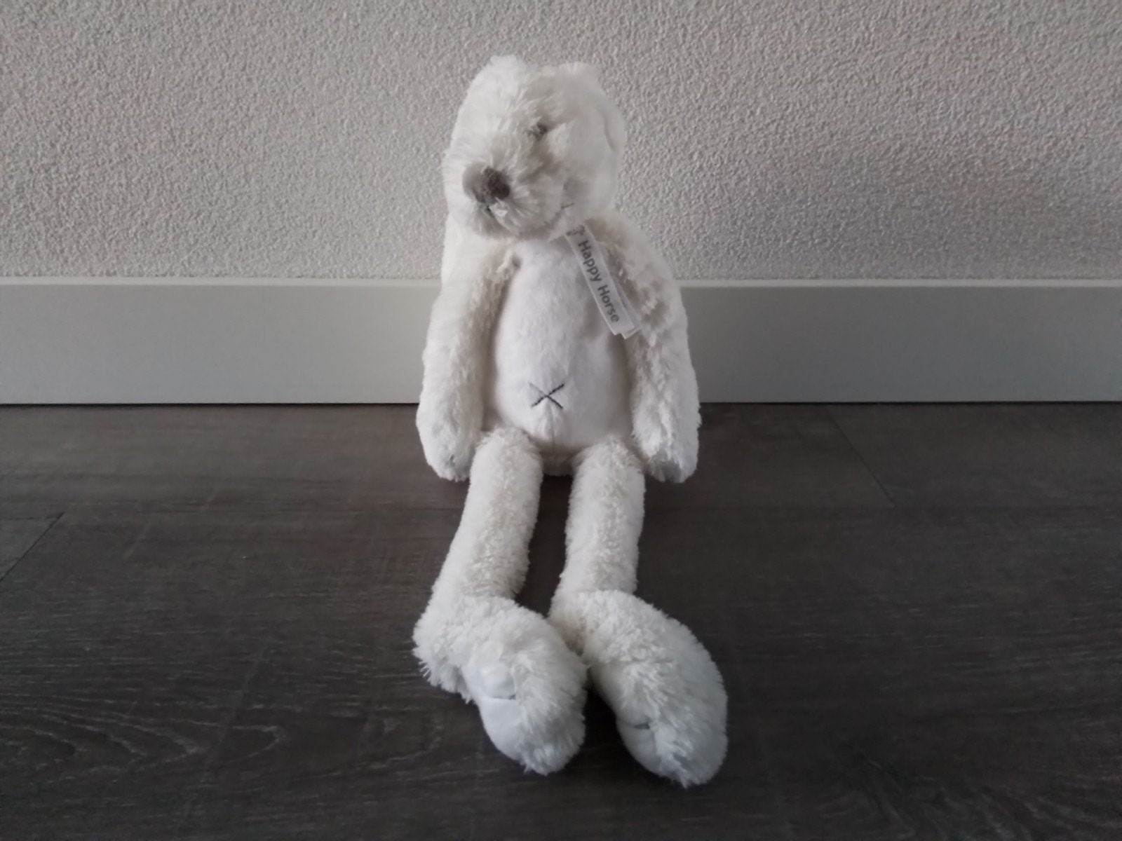Nieuw knuffel konijn happy horse haakje zit nog in het hoofd, Kinderen en Baby's, Speelgoed | Knuffels en Pluche, Ophalen of Verzenden