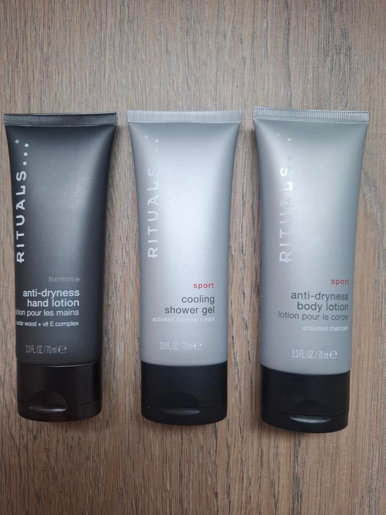 Rituals cooling shower gel, body lotion en hand lotion, Ophalen of Verzenden, Nieuw, Bodylotion, Crème of Olie