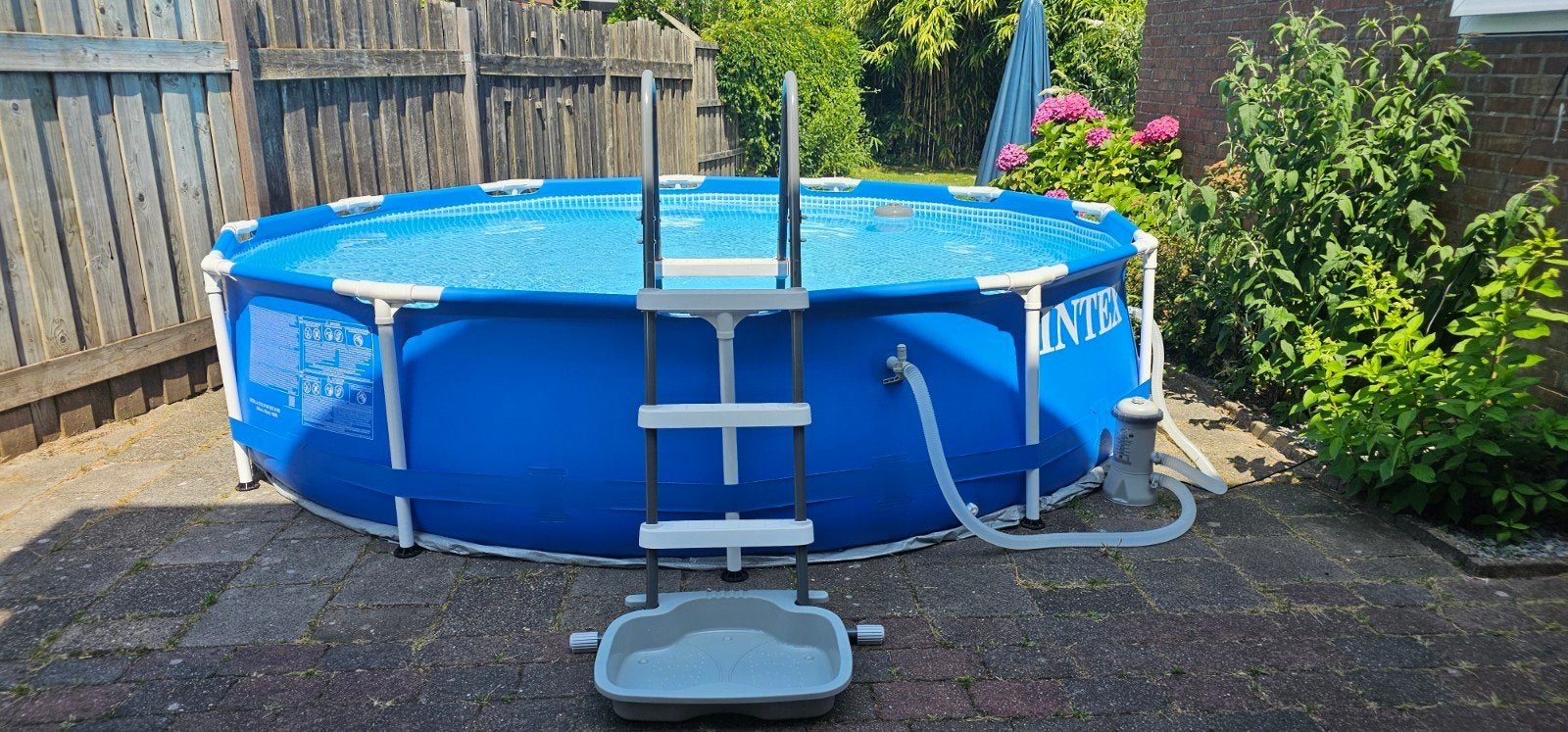 Intex Opzetzwembad - Rond zwembad met filterpomp, Ophalen, Minder dan 80 cm, Rond, 300 cm of meer