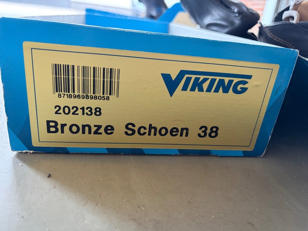 Viking bronze klapschaatsen 38, Ophalen, Viking, Zo goed als nieuw, Noren