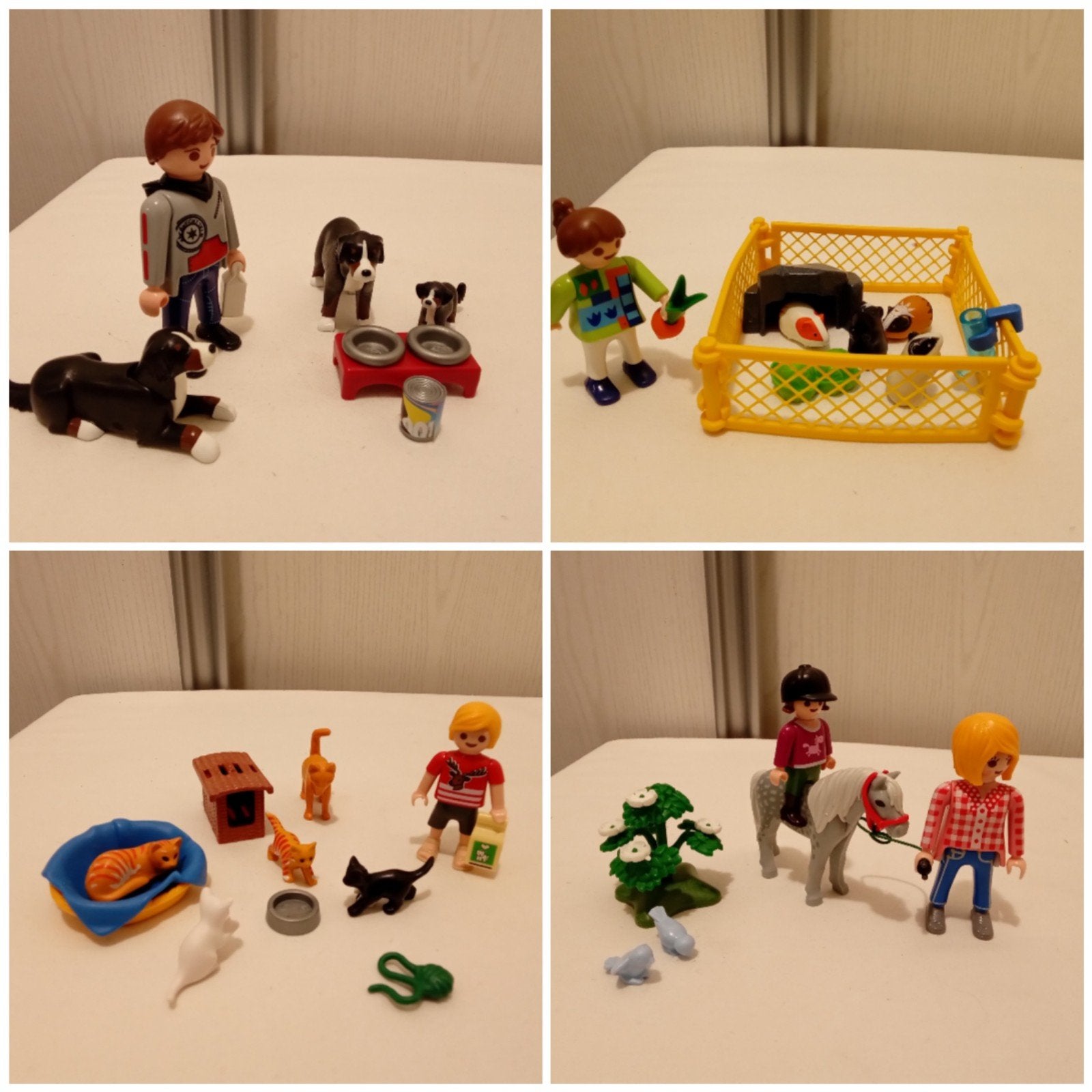 Playmobil diverse sets met dieren, pony, cavia, kat, Kinderen en Baby's, Speelgoed | Playmobil, Ophalen of Verzenden, Zo goed als nieuw