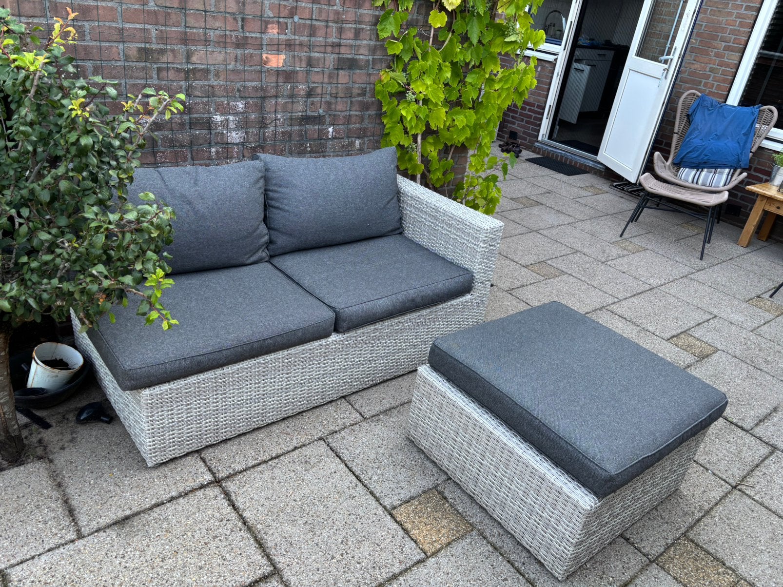 Loungebank te koop, Ophalen, Zo goed als nieuw