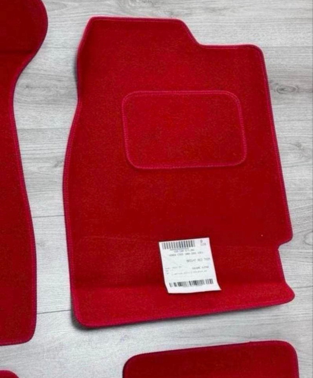 Honda Civic 1995-2001 EK Ek9 Mattenset Rood RHD Rechts-stuur, Nieuw, Ophalen of Verzenden, H, H