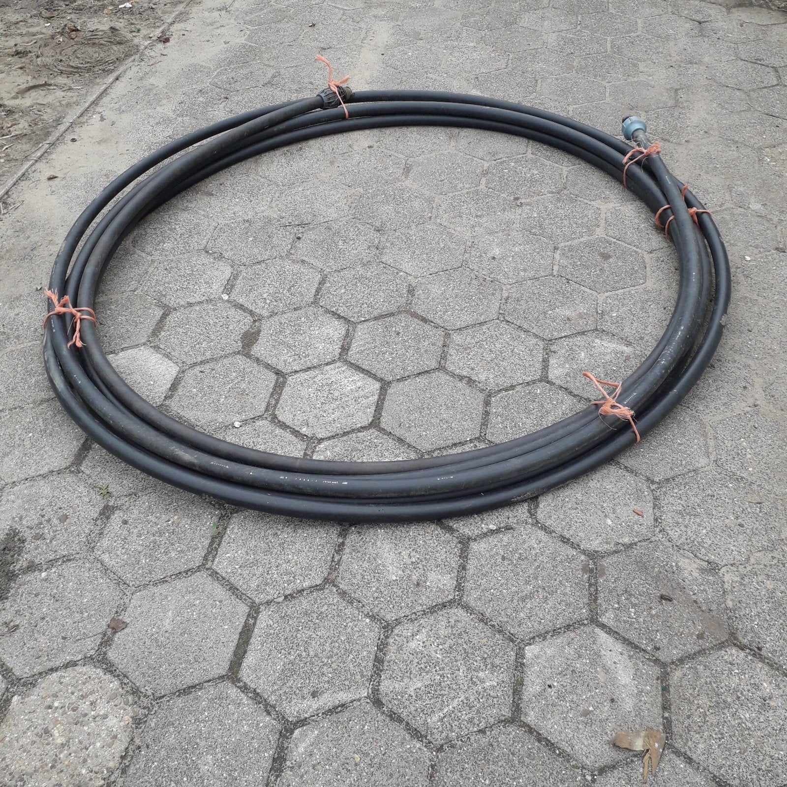 Tyleenslang rond 40 x 28 meter, Tuin en Terras, Tuinslangen, Ophalen, Gebruikt, Overige typen