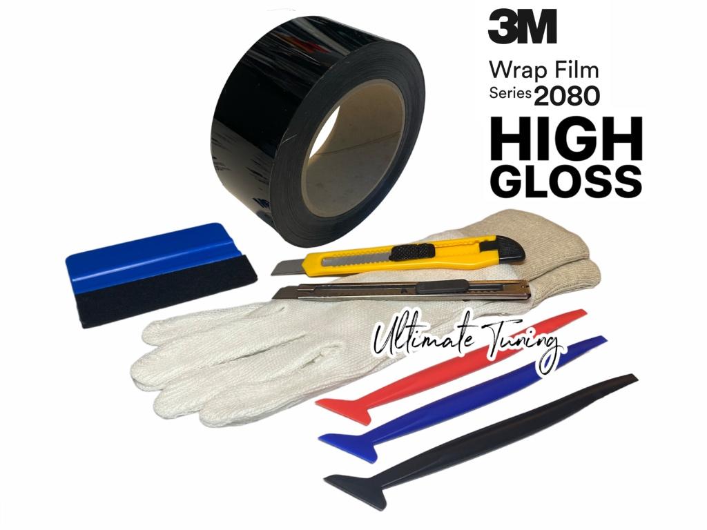 3M 2080 De Chrome Bundle deal | High Gloss Black, Auto diversen, Tuning en Styling, Verzenden