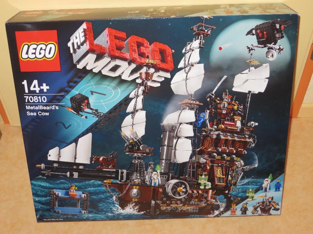 Lego 70810 The Movie Metaalbaard's Zeekoe nieuw, Overige thema's, Lego, Nieuw, Ophalen of Verzenden