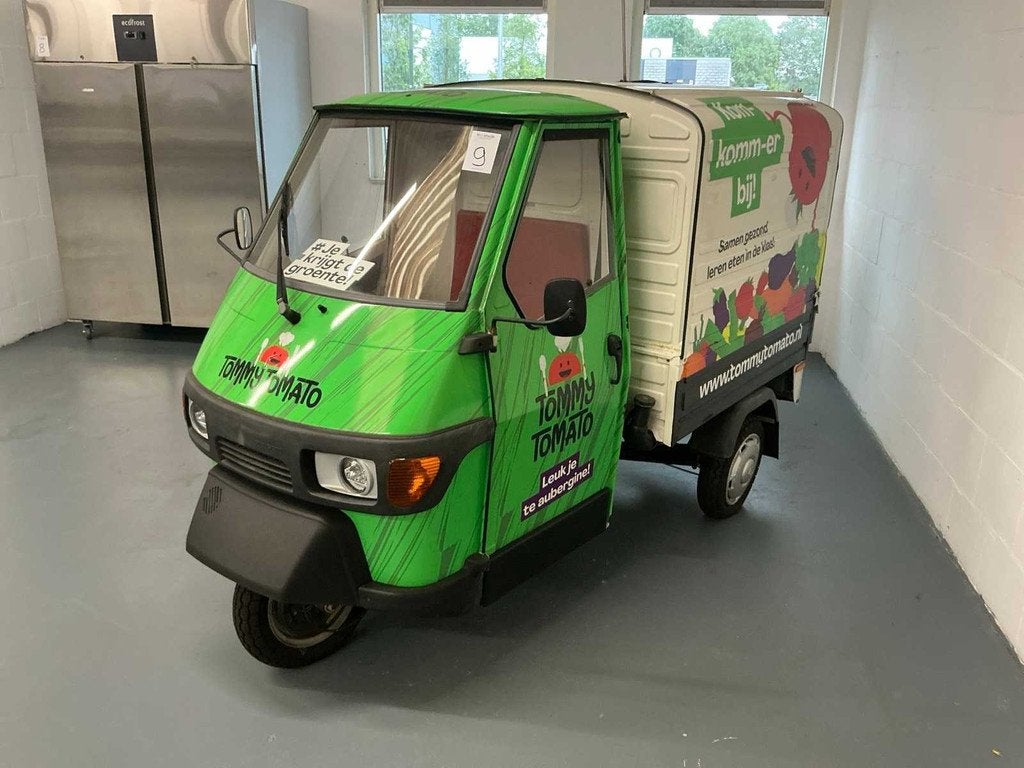 Piaggio Ape 50 Brommobiel, Auto's, Bestelauto's, Bedrijf, Piaggio, Benzine, Origineel Nederlands, Gebruikt