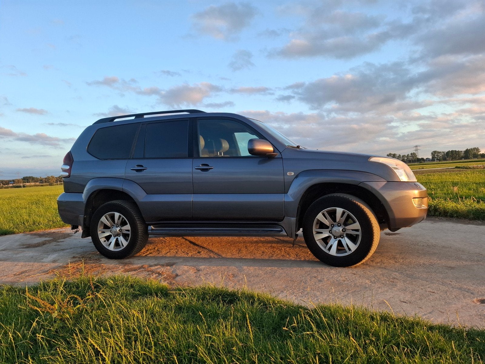 Toyota Landcruiser 120, Auto's, Automaat, Leder, Diesel, Toyota