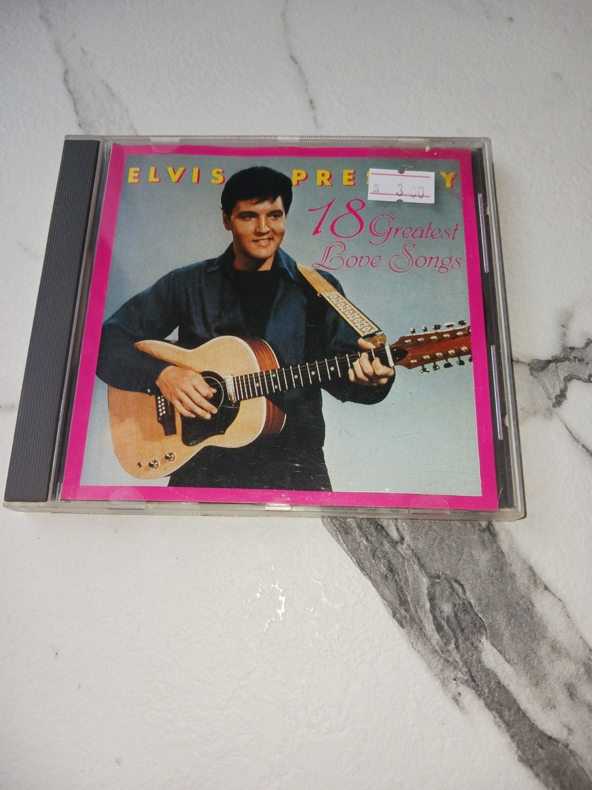 Elvis Presley - 18 Greatest Love Songs CD, Ophalen of Verzenden, 1980 - 1989, Gebruikt