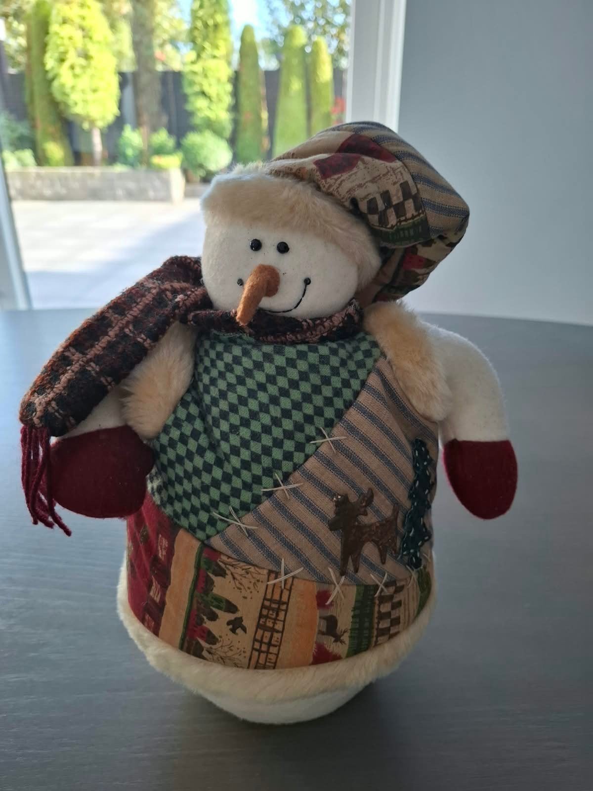 Handgemaakte kerst/sneeuwpop, Ophalen, Zo goed als nieuw