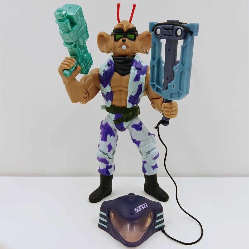 Biker Mice from Mars Tail-Whippin Throttle V1 Galoob 1994, Ophalen of Verzenden, Zo goed als nieuw