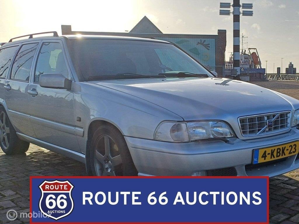 Volvo V70 R | 1998 | Route 66 Auctions, Auto's, Overige carrosserieën, Zwart, Bedrijf, Handgeschakeld