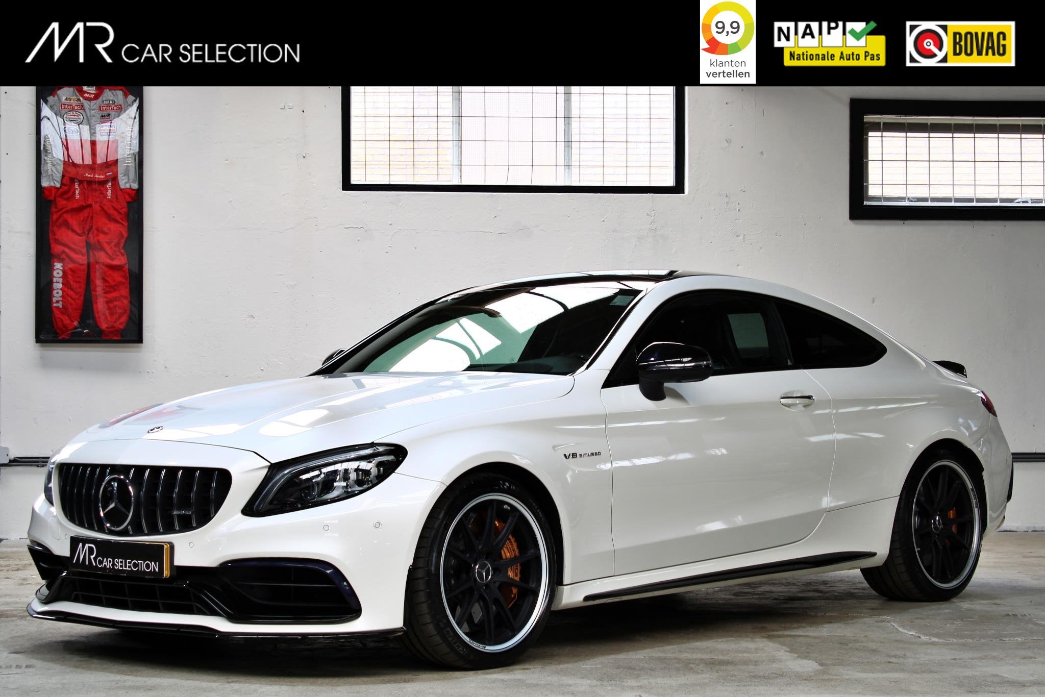 Mercedes-Benz C-klasse Coupé AMG 63 S Premium Plus | Kerami, Achterwielaandrijving, Gebruikt, 510 pk, Met garantie (alle)