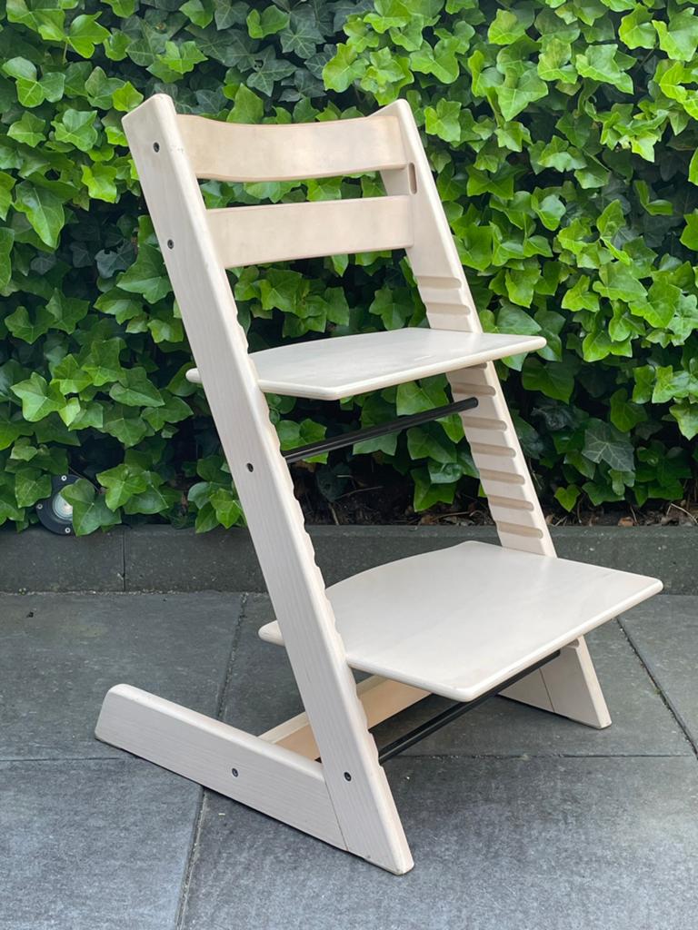 Nieuw Model Stokke Trip Trap meegroei-stoel Kinderstoel, Ophalen, Zo goed als nieuw, Meegroeistoel, Aanschuifbaar