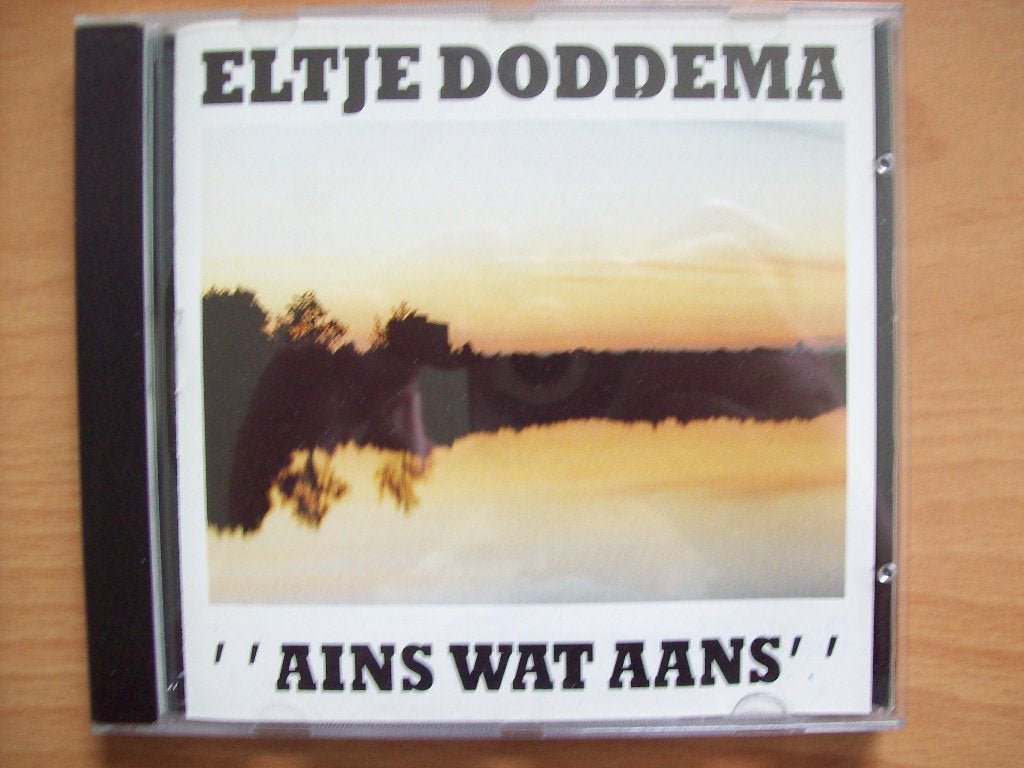 Eltje Doddema - Ains Wat Aans (1991; Groningen, Gronings), Ophalen of Verzenden, Zo goed als nieuw, Streekmuziek, Album
