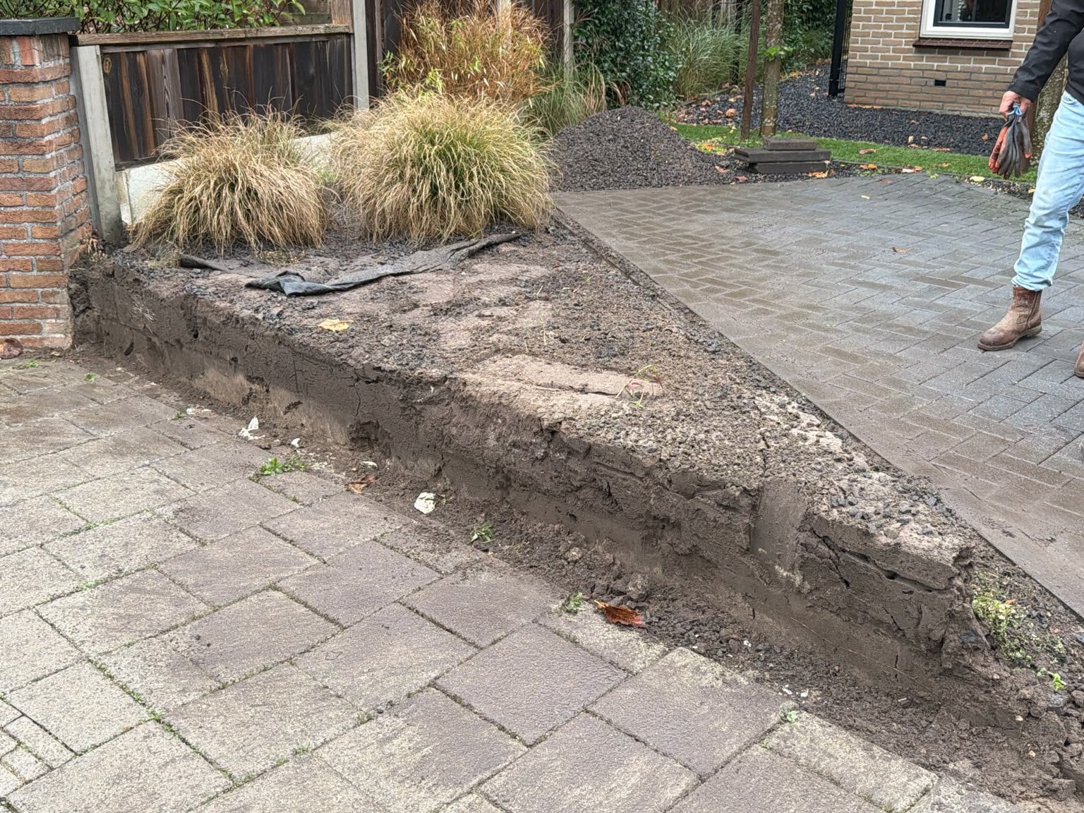 Zwart zand, Wie wil dit afvoeren tegen vergoeding, Ophalen, Tuinaarde