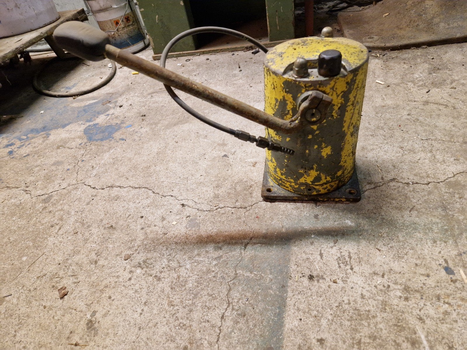 hydraulische pomp, Ophalen