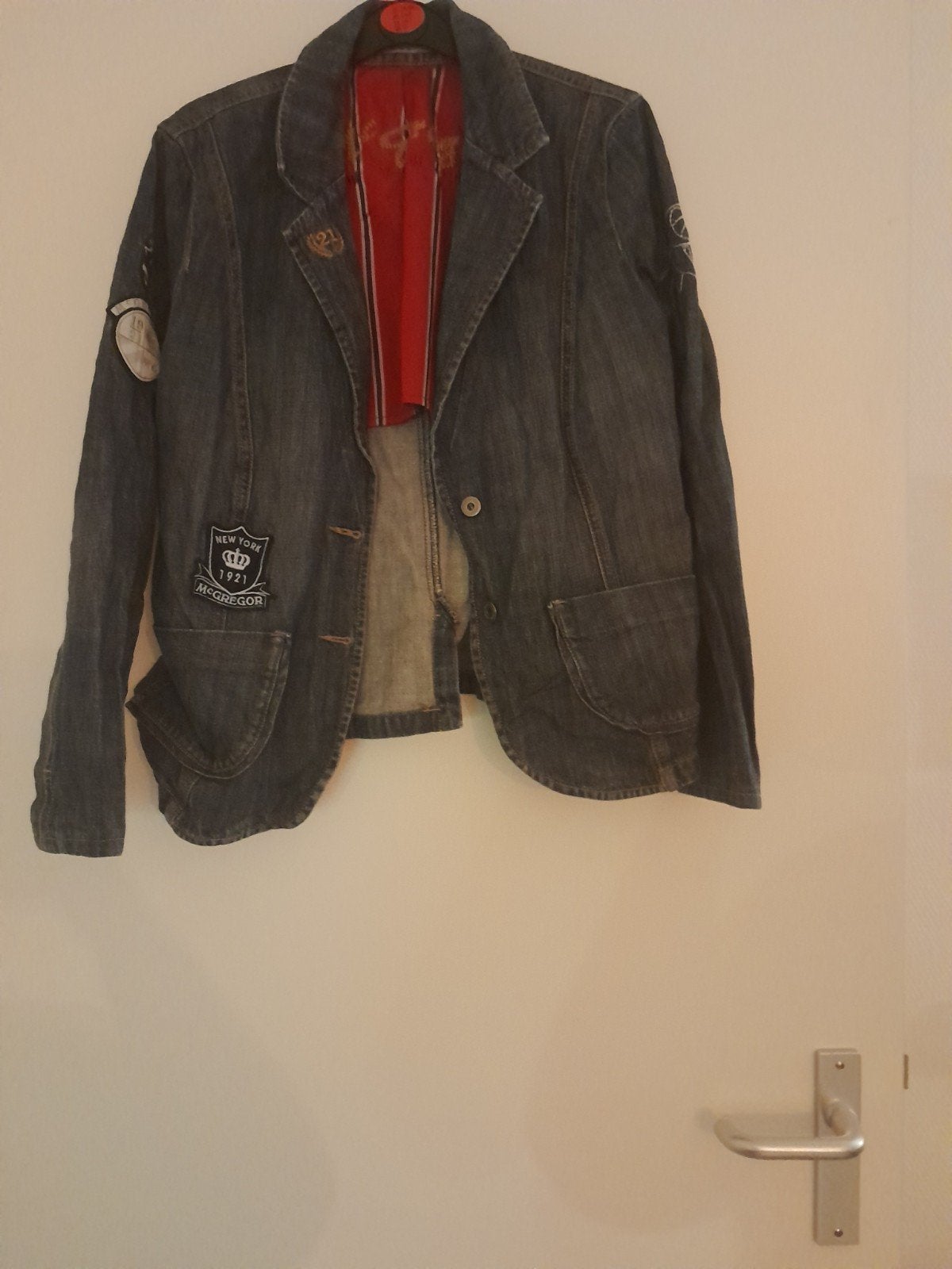 McGregor spijkerjasje maat M, Kleding | Dames, Maat 38/40 (M), McGregor, Blauw, Ophalen of Verzenden