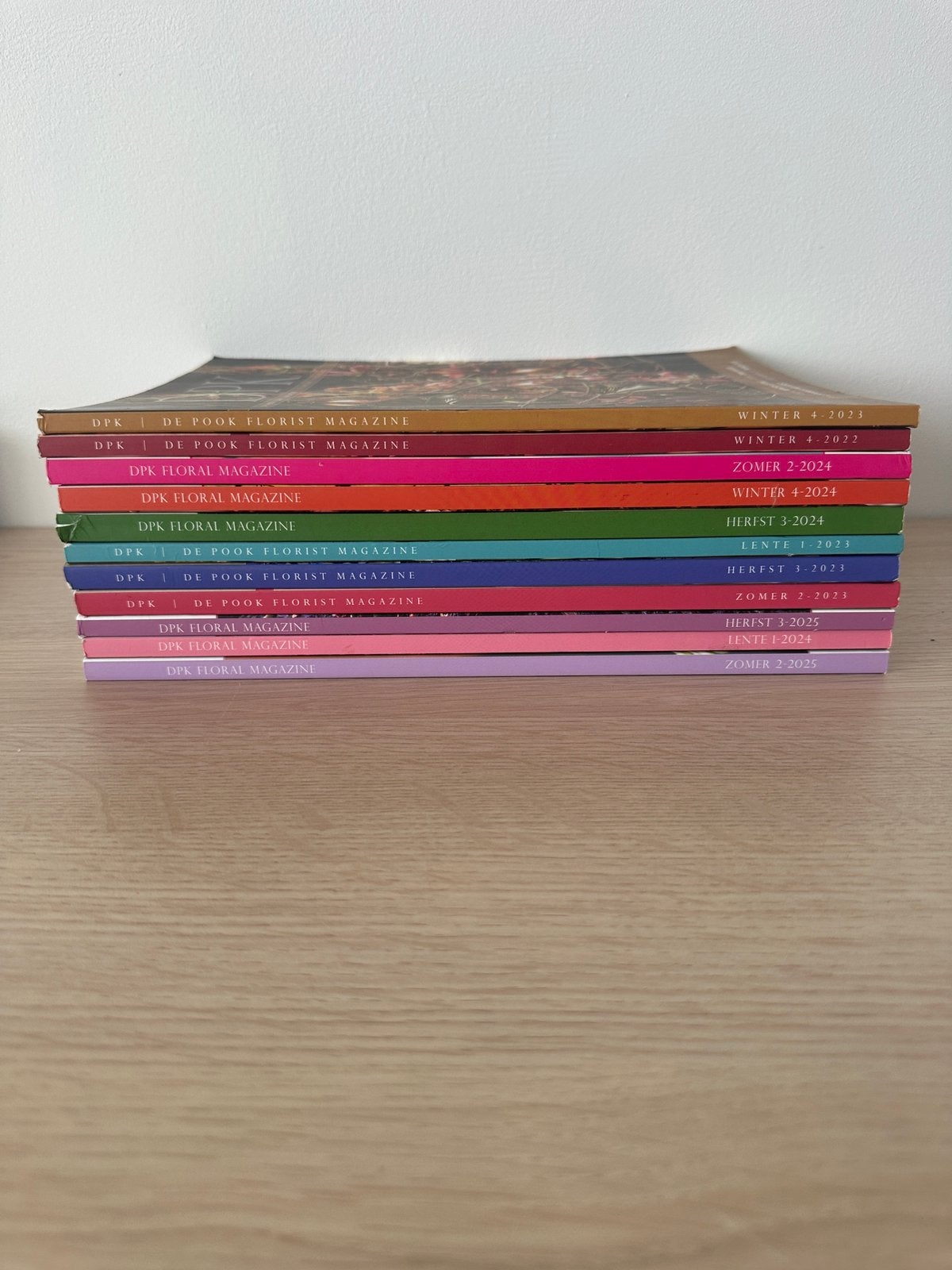 Partij van 11x DPK Floral Magazine (2023, 2024 & 2025), Ophalen of Verzenden, Nieuw, Overige onderwerpen