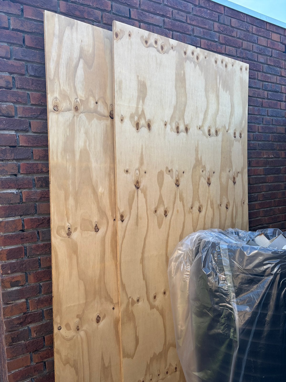 2 nieuwe volle platen underlayment hout, Ophalen, Minder dan 25 mm, Nieuw, 200 tot 250 cm