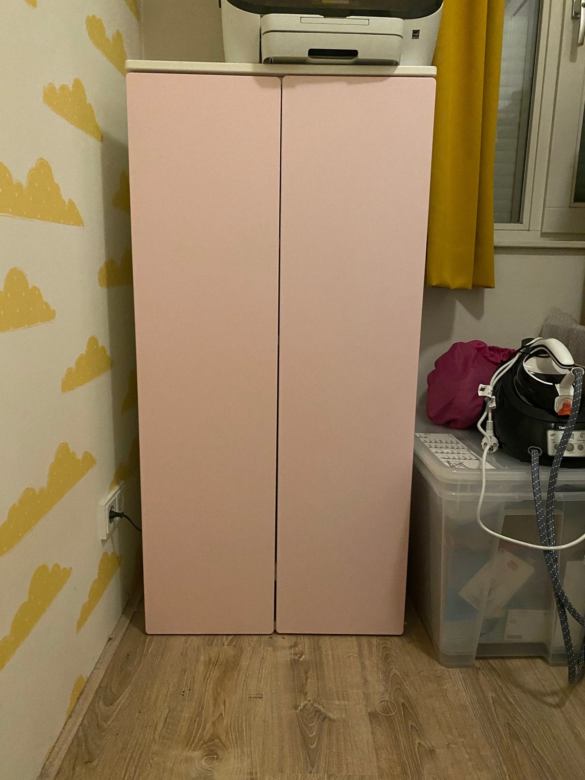 IKEA Småstad kast roze 60x57x123 cm, Gebruikt, 100 tot 150 cm, 50 tot 100 cm, Ophalen of Verzenden