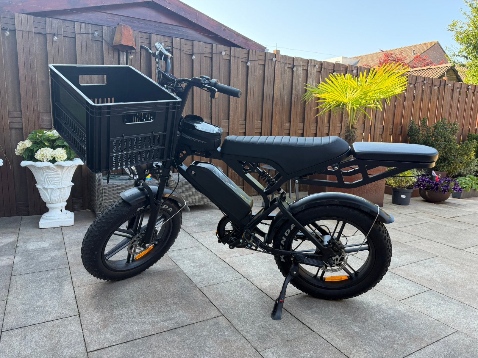 OUXI V20 Pro Fatbike | Slechts 370 km, Zo goed als nieuw, 47 tot 51 cm, 50 km per accu of meer, Ophalen