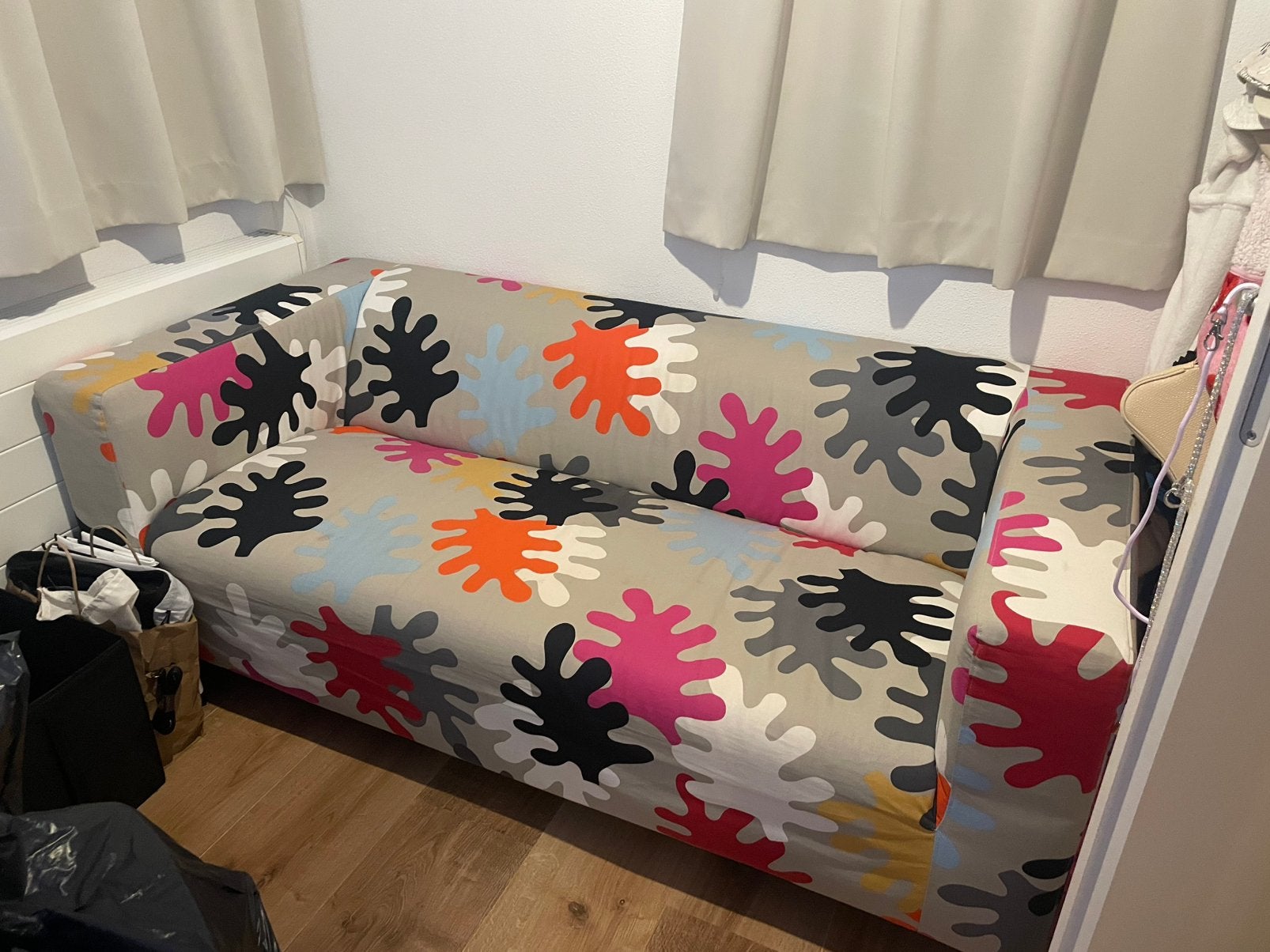Ikea bank, Ophalen, Zo goed als nieuw, Minder dan 140 cm, Minder dan 70 cm