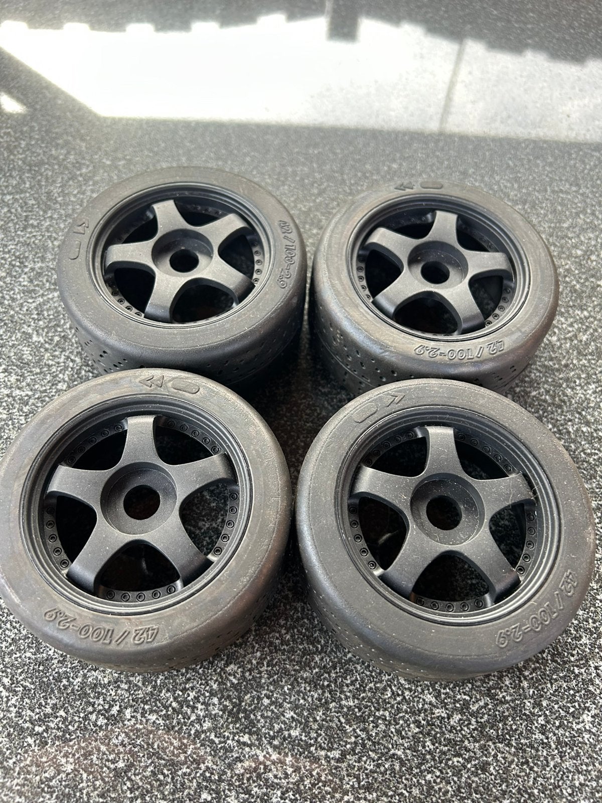 Nieuwe set (4) dBoots Hoons voor de Arrma, Elektro, Ophalen of Verzenden, Zo goed als nieuw, Onderdeel