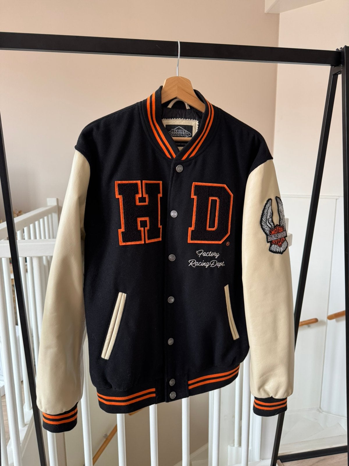 Harley Davidson motor bomber jack 120 th anniversary edition, Ophalen of Verzenden, Nieuw met kaartje, Dames, Jas | leer