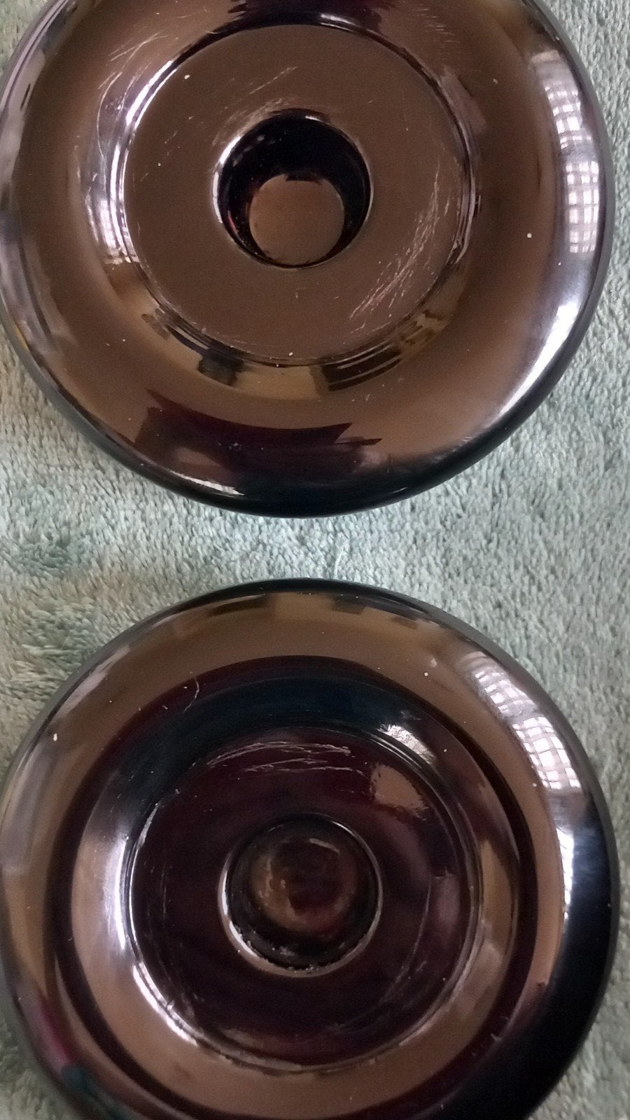 Vintage IKEA Maria Vinka Desing Stockholm Kandelaars 1999, Zwart, IKEA, Ophalen of Verzenden, Glas