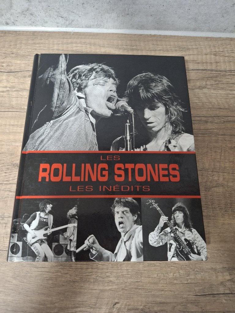Hardcover French book les Rolling Stones les inedits 2008, Ophalen of Verzenden, Zo goed als nieuw, Artiest