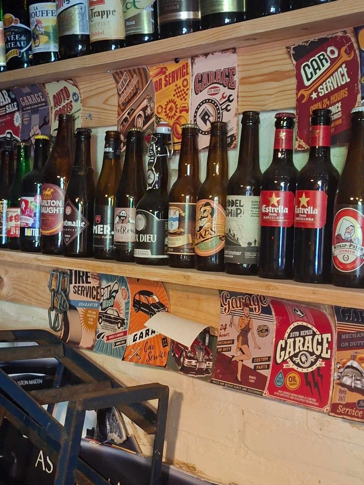 grote verzameling bierflessen, Ophalen, Versiering, Overige