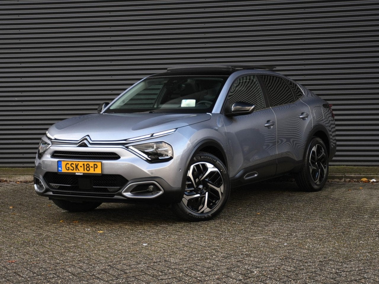 Citroën C4 X Max 1.2 Hybrid 136pk Automaat PANO-DAK | 18''L, Auto's, Citroën, 145 pk, Gebruikt, 1199 cc, Leder