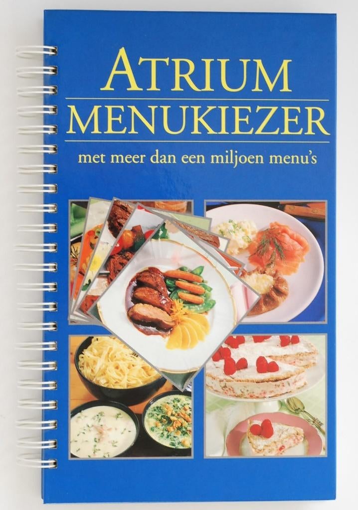 Atrium menukiezer - Met meer dan een miljoen menu's (1994), Verzenden, Zo goed als nieuw, Hoofdgerechten