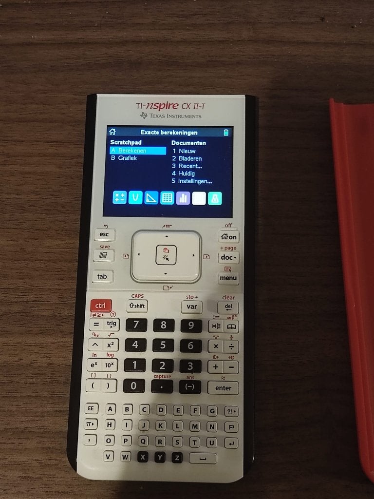 TI-nspire CX II-T, Diversen, Ophalen, Grafische rekenmachine, Zo goed als nieuw