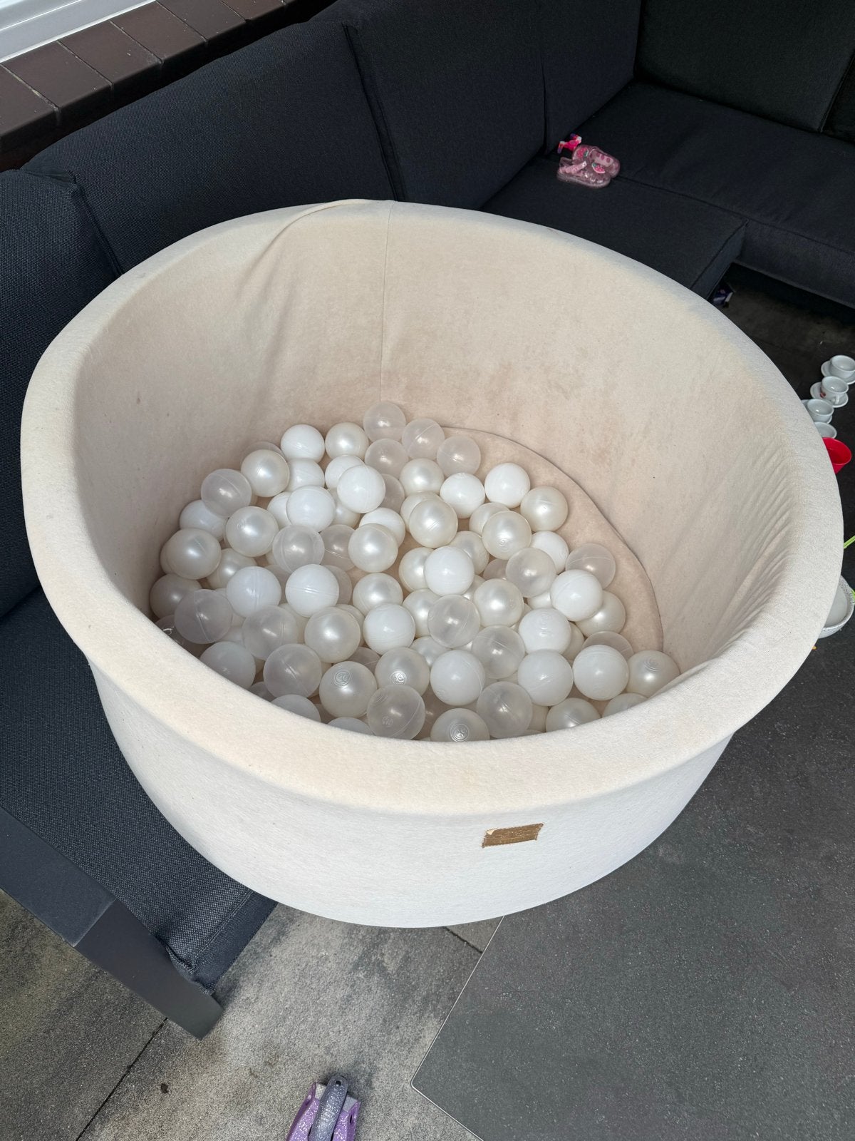 Gebruikte ballenbak met zachte foam randen, Ophalen, Gebruikt, Overige typen