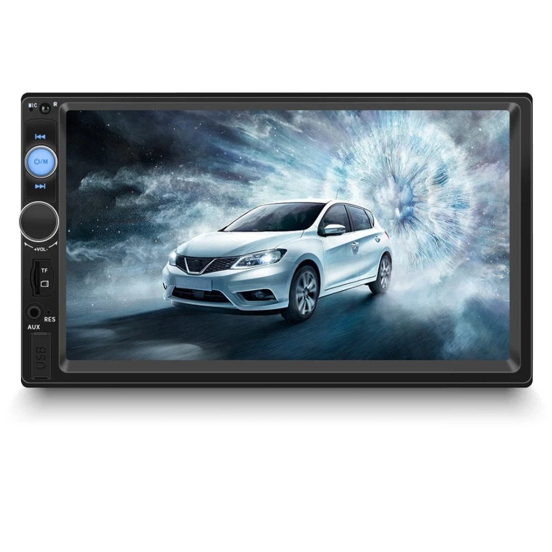 Universele 2-Din 7 inch autoradio met CarPlay & AndroidAuto, Ophalen of Verzenden, Nieuw