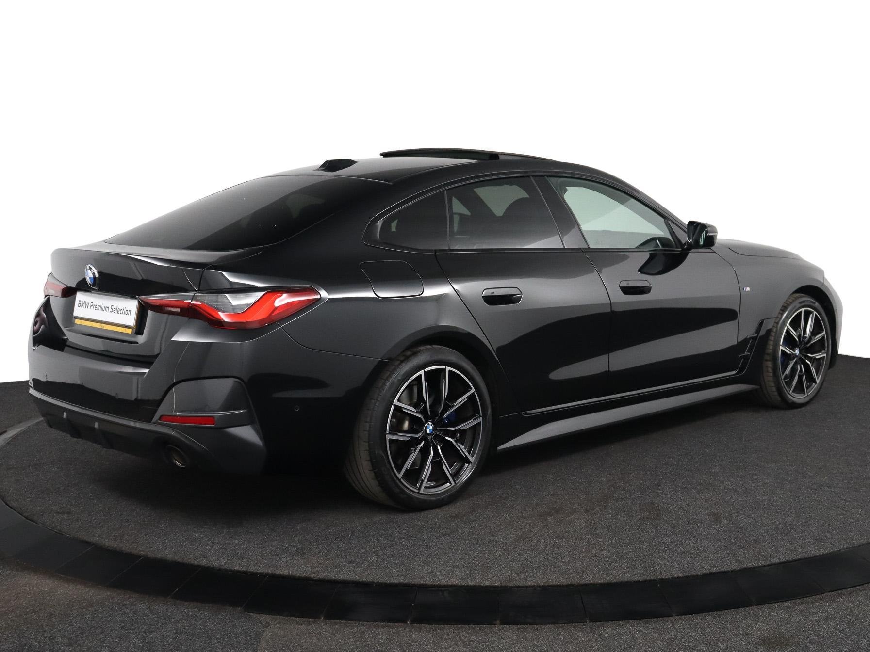 BMW 4-serie Gran Coupé 420i Business Edition Plus M Sport P, Auto's, Gebruikt, Met garantie (alle), Zwart, Bedrijf