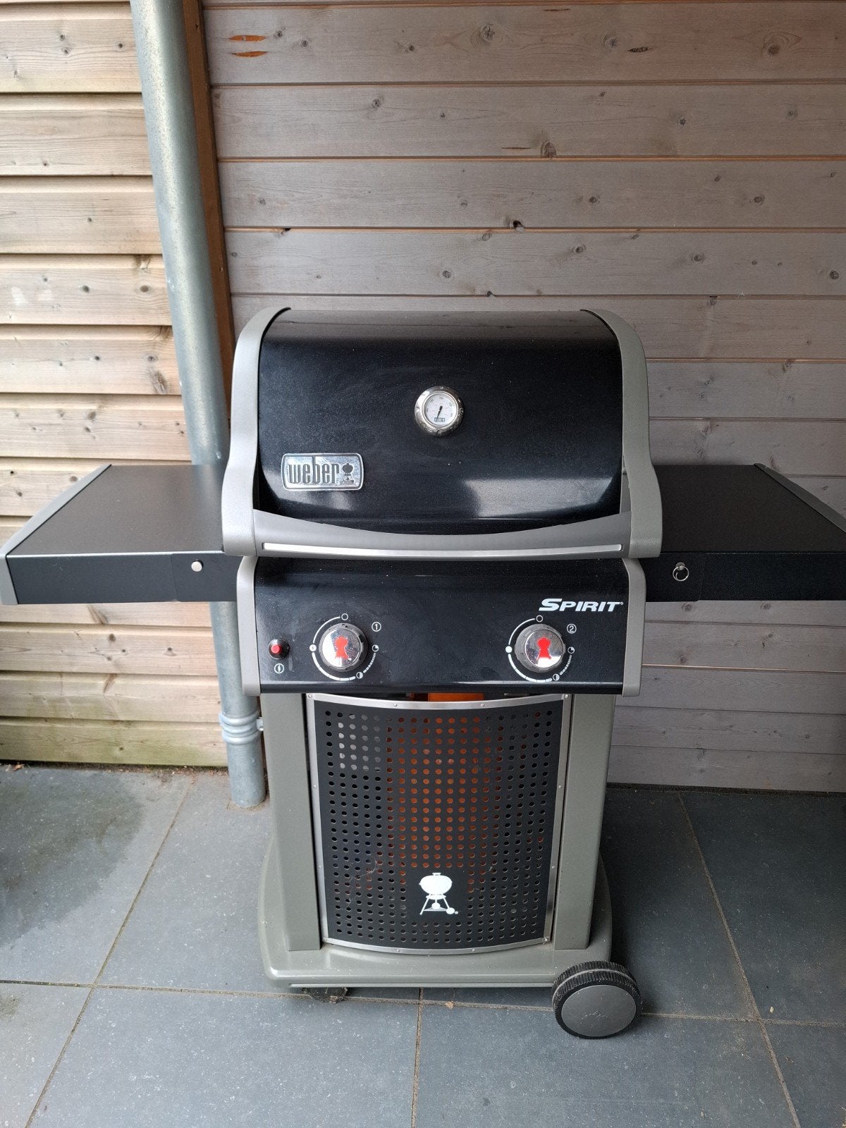 Weber Spirit E-210 gasbarbecue met gastank en toebehoren, Ophalen, Gebruikt, Weber