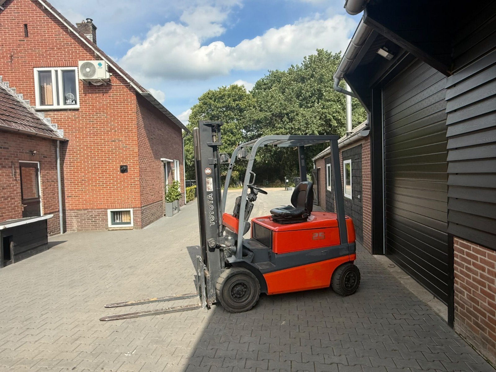 Toyota fbmf25 heftruck elektrische, Zakelijke goederen, Ophalen of Verzenden, Elektrisch, 2000 tot 3000 kg, TOYOTA