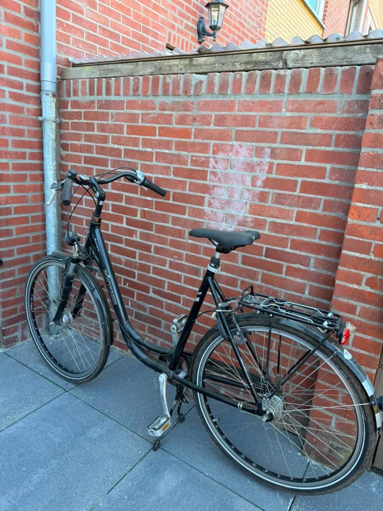 Damesfiets met lage instap en versnellingen, Overige merken, Velgrem, Ophalen of Verzenden, 53 tot 56 cm
