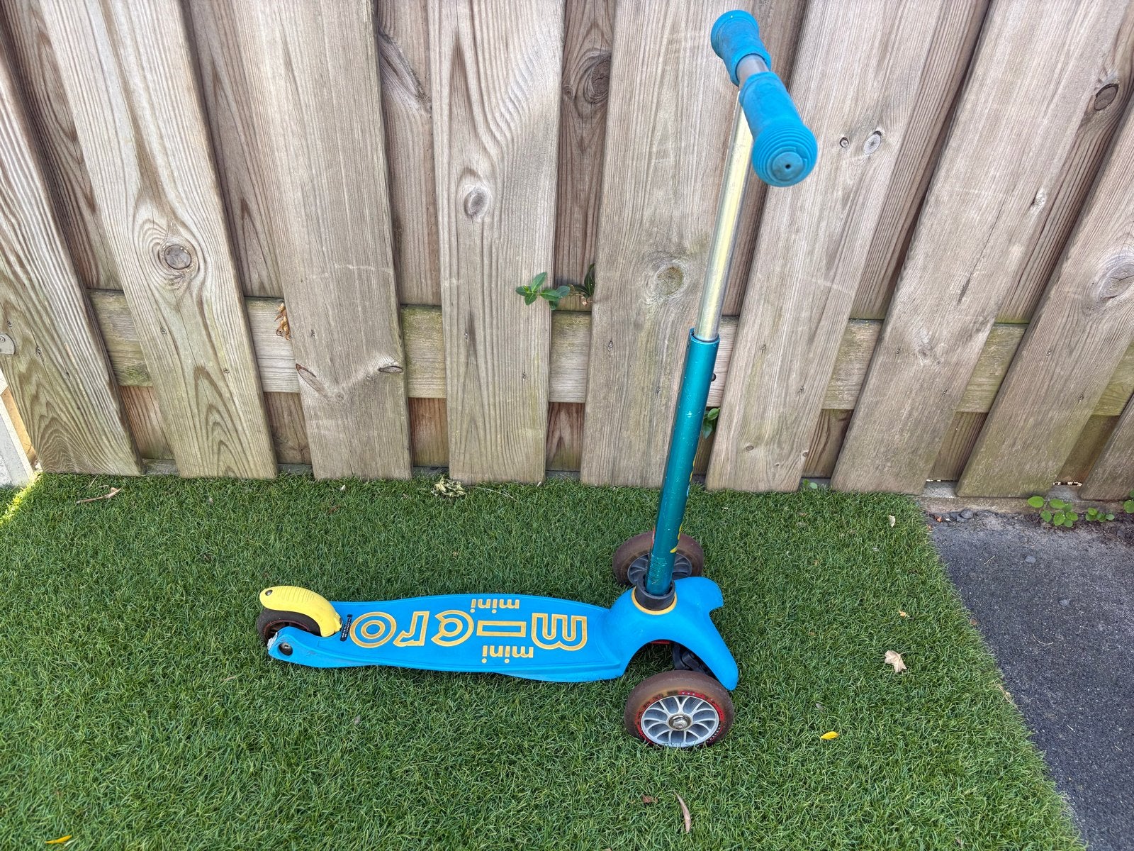 Mini Micro Step Blauw, Fietsen en Brommers, Steps, Ophalen, Gebruikt, Gewone step