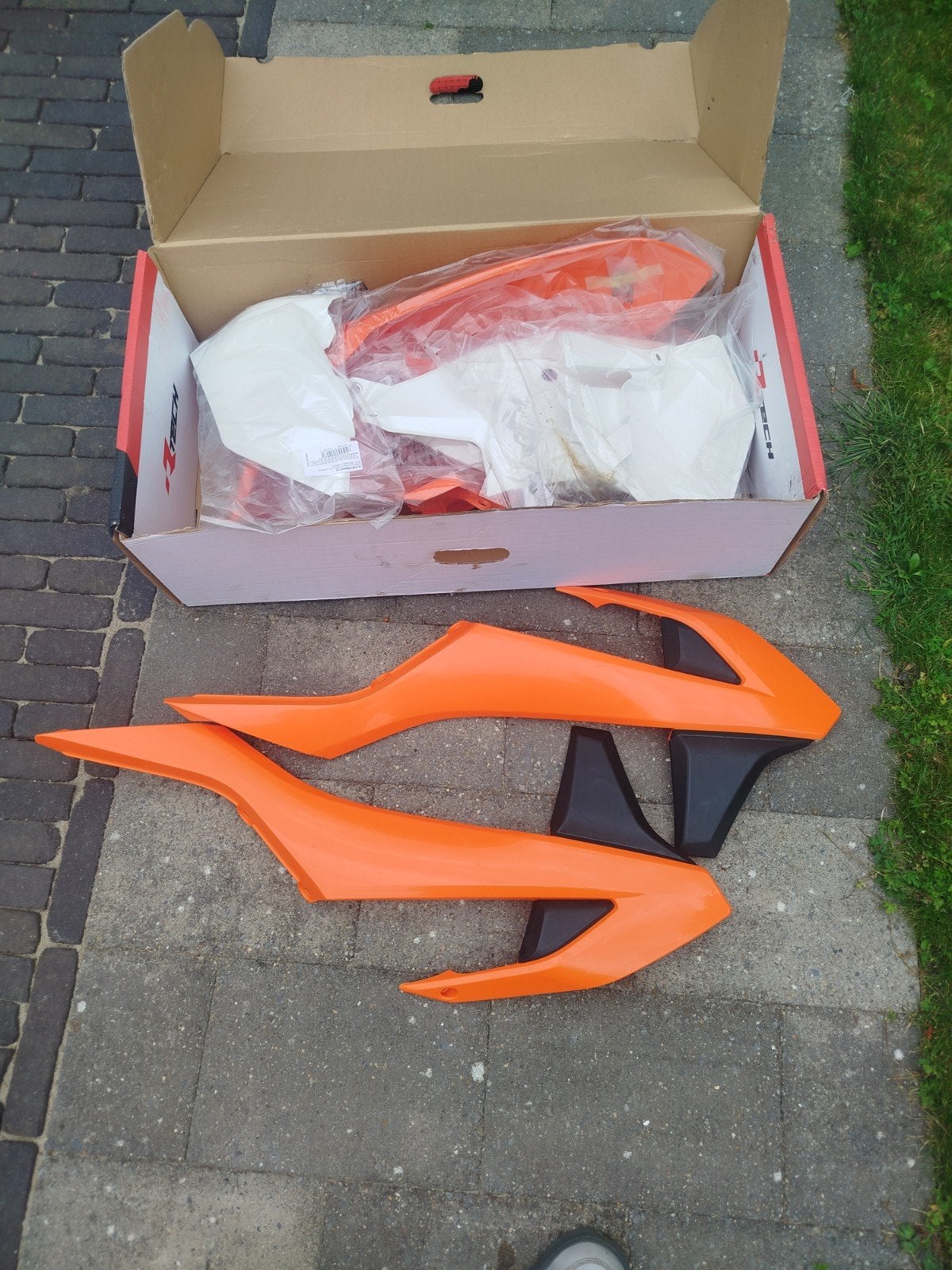 Set ktm plastic sx sxf en exc nieuw in doos bj 2016 tm 2019, Motoren, Ophalen of Verzenden, Nieuw