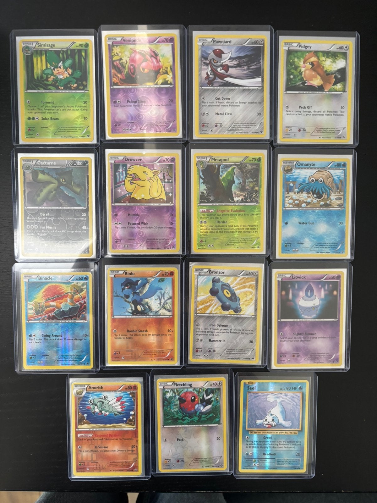 Pokémon Kaarten Reverse Holo, Ophalen of Verzenden, Zo goed als nieuw