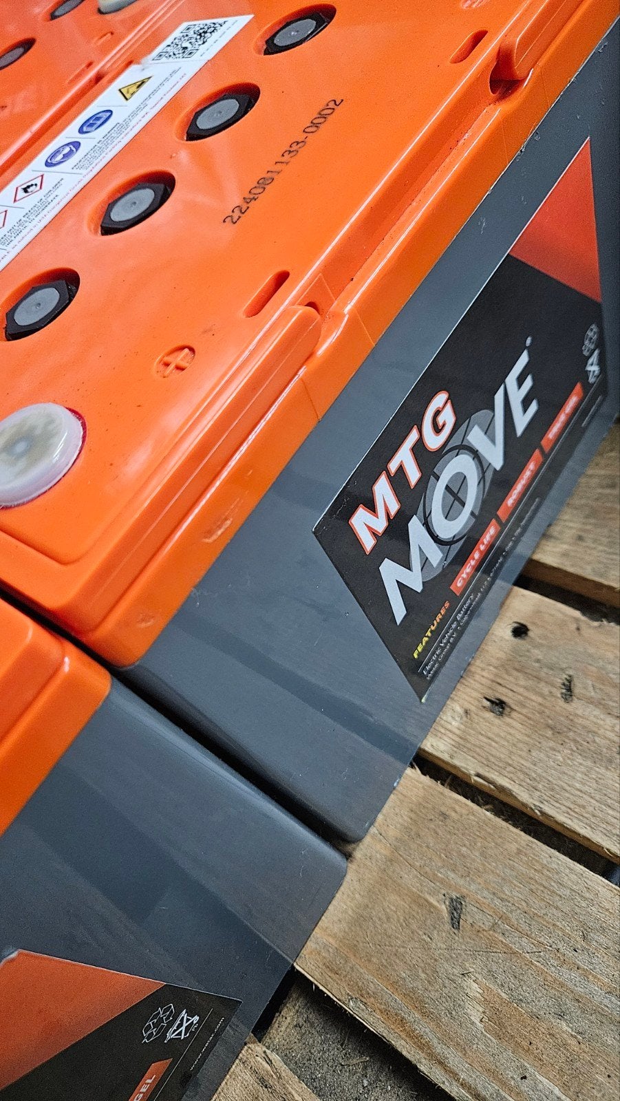 2 nieuwe 12v 60ah Move gel accu's, Ophalen, Nieuw, Oplaadbaar