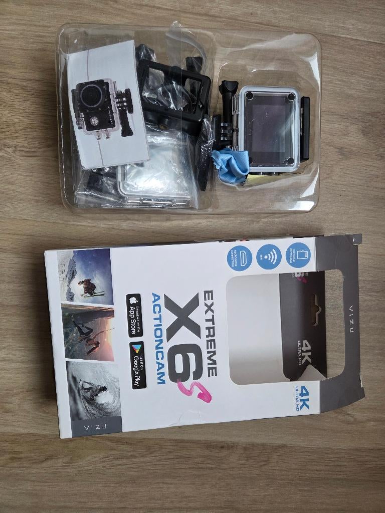 Actioncamera - vizo extreme x6 actioncam, Audio, Tv en Foto, Actiecamera's, Ophalen of Verzenden, Zo goed als nieuw, Overige merken