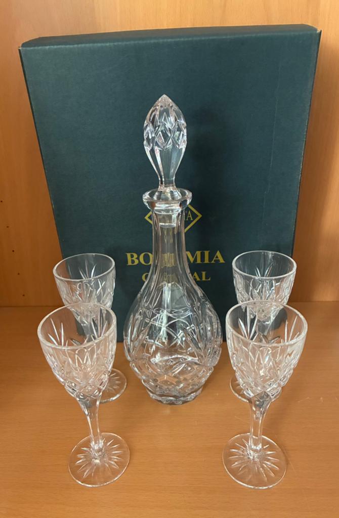 Mooie Bohemia Crystal likeurset, Ophalen, Zo goed als nieuw, Overige typen